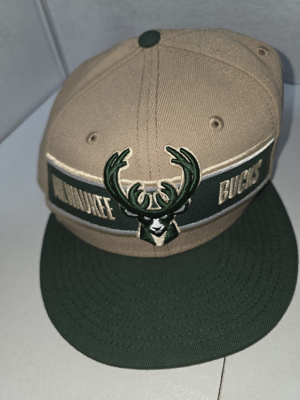 Milwaukee Bucks New Era 9FIFTY Snapback Hat M/L NBA 2K25 Summer League + Wristba